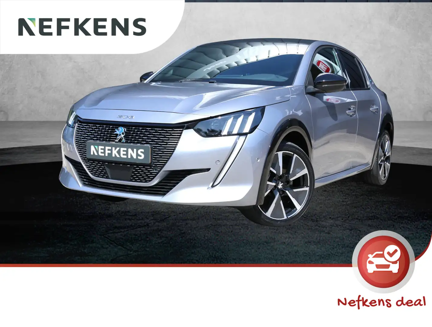 Peugeot e-208 EV GT Pack 50 kWh | Stoelverwarming | Achteruitrij Grijs - 1