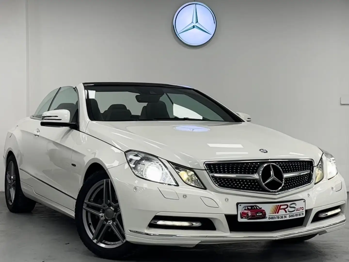 Mercedes-Benz E 220 CDI - CABRIOLET - GARANTIE 12 MOIS - AUTOMATIQUE - White - 2