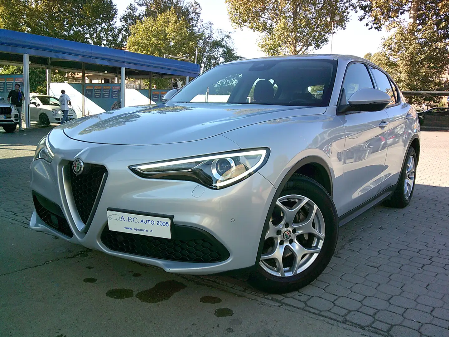 Alfa Romeo Stelvio Stelvio 2.2 Business Q4 190cv Auto*Solo km 56000* Bianco - 1