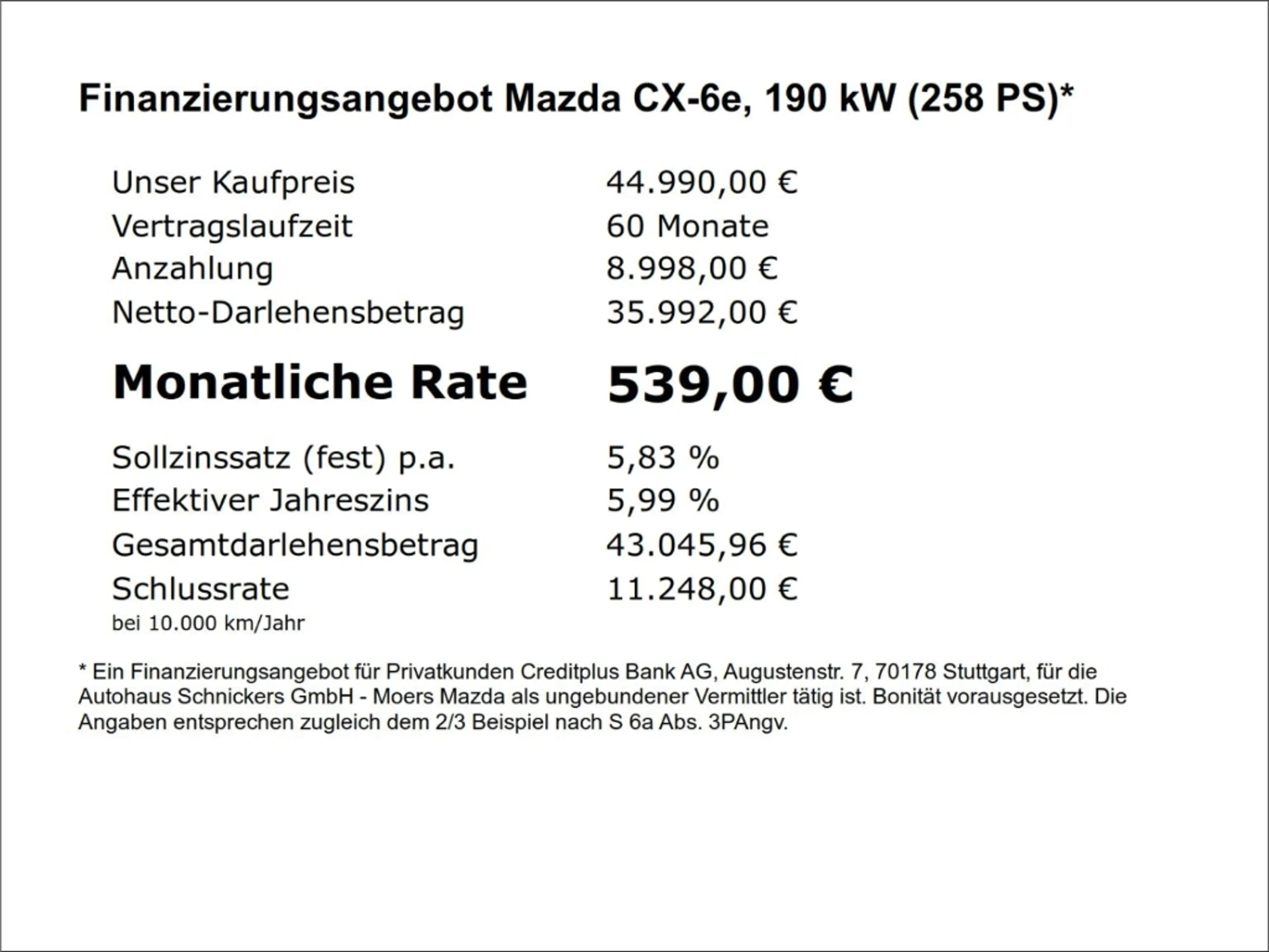 Mazda CX-6e Takumi Plus+SOFORT VERFÜGBAR !! — photo 4