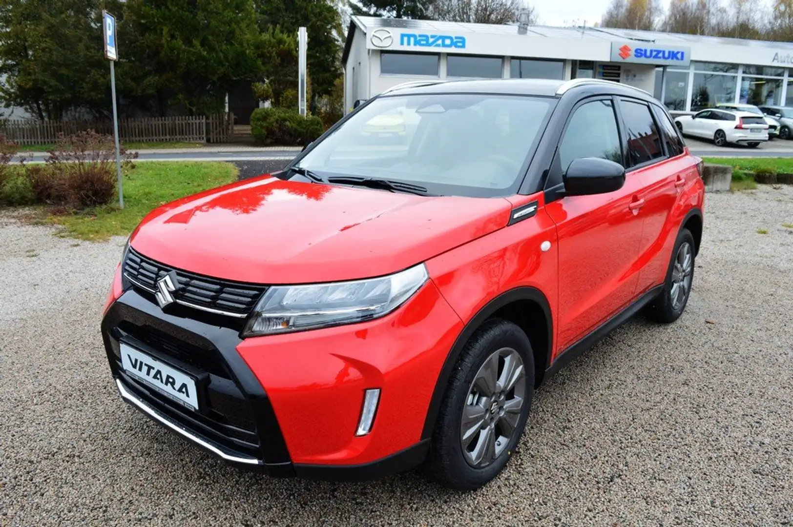 Suzuki Vitara 1.4 Hybrid Allgrip Comfort *ACC+LED+AHK* Rood - 2