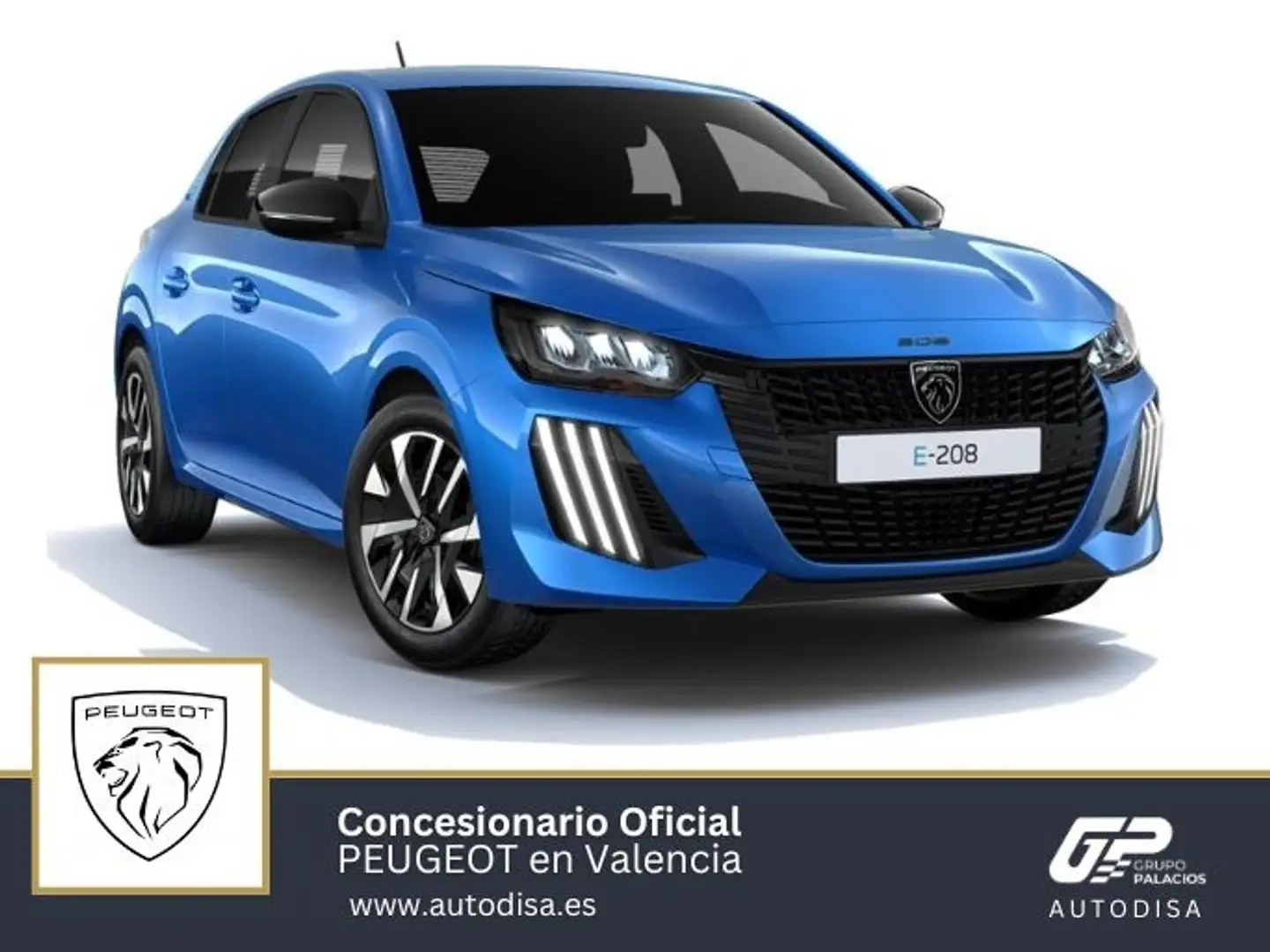Peugeot 208 Style Eléctrico 136 Blau - 1