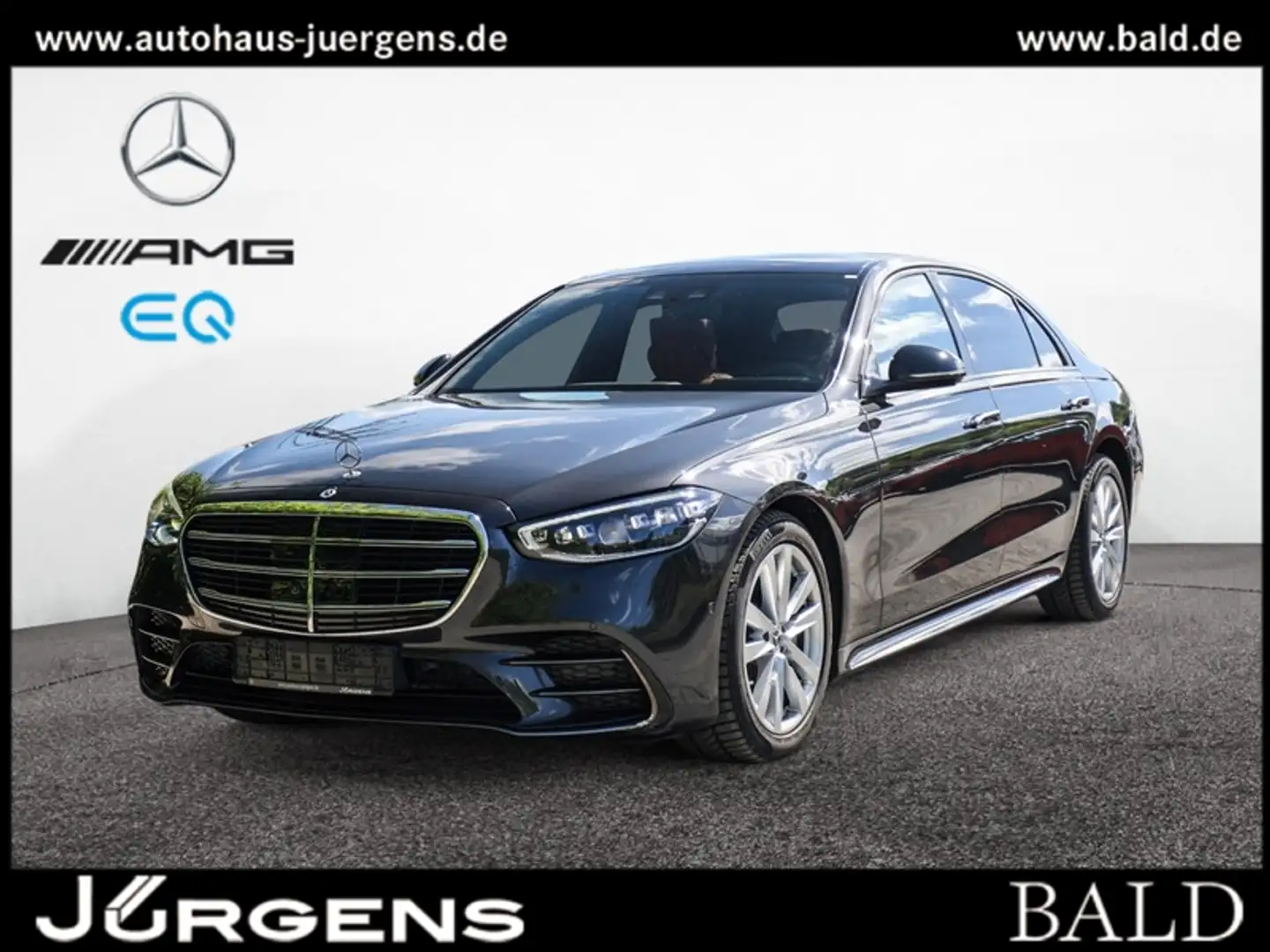 Mercedes-Benz S 450 d 4M L AMG-Sport/Pano/Sitzk/HUD/Night Gris - 1