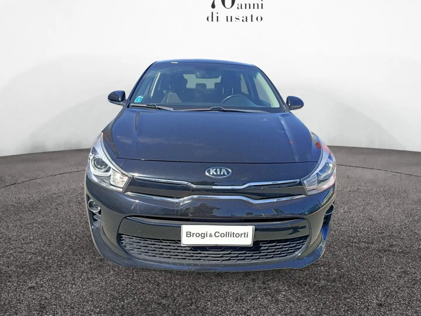 Kia Rio 5 Porte 1.4 CRDi 77cv Active Nero - 2