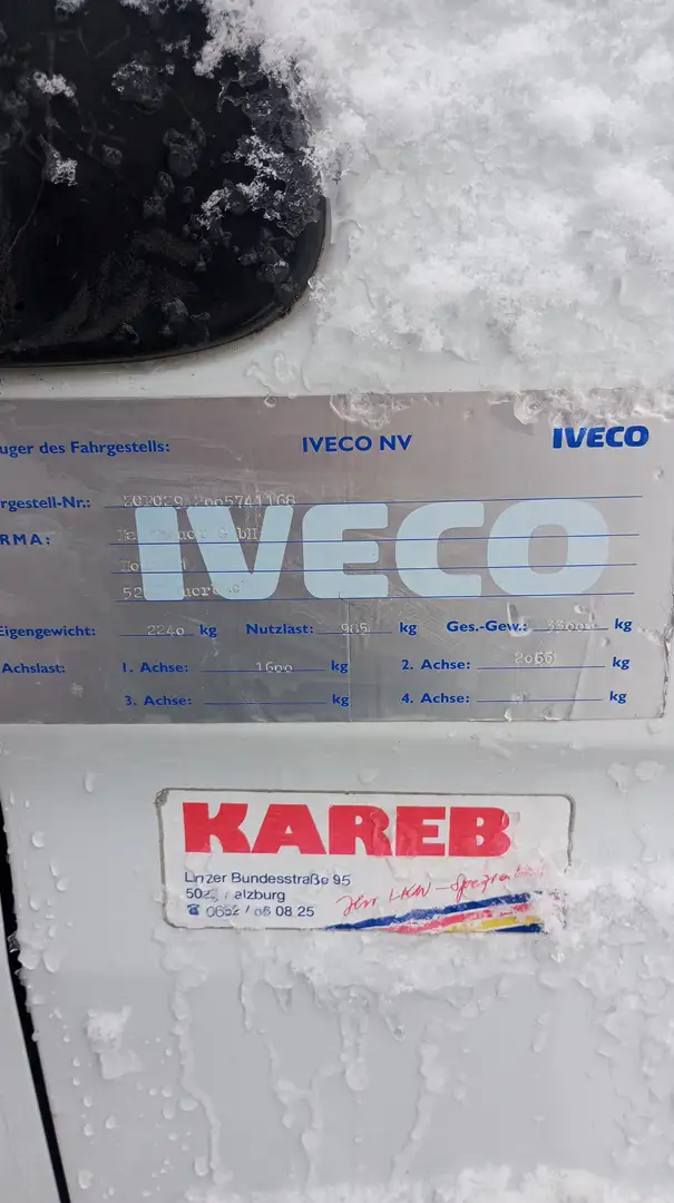 Iveco Daily 29 L 14 AC 3000L HD 2,3 HPT Aut. Білий - 2