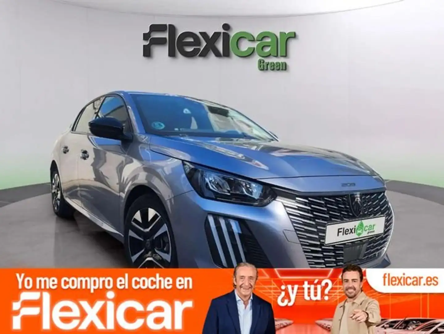 Peugeot 208 Allure Gasolina 100 S&S 6 Vel. MAN Gris - 1