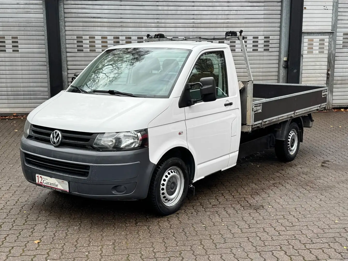 Volkswagen T5 Transporter Pritsche Pritsche Tieflader Biały - 2