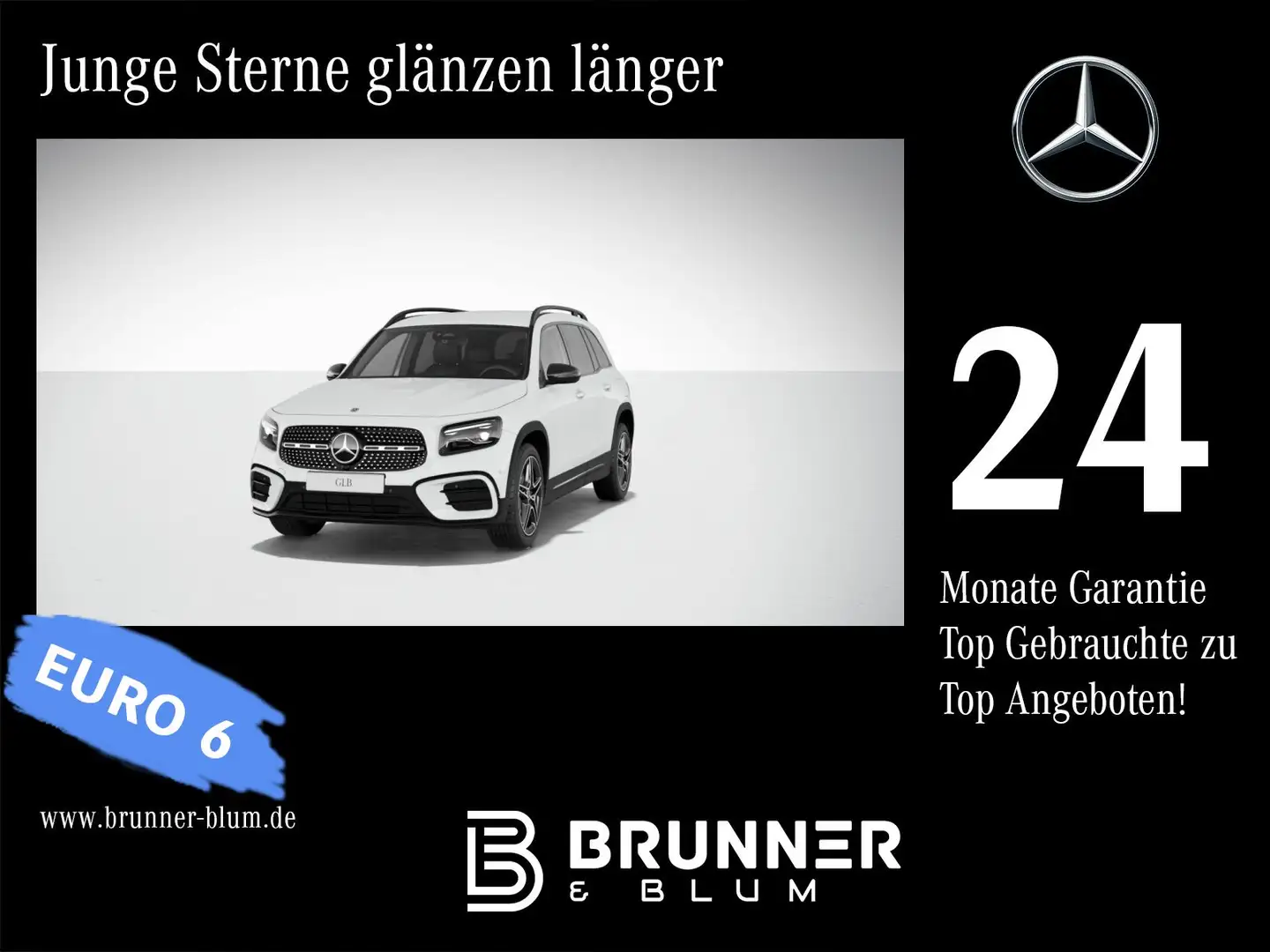 Mercedes-Benz GLB 200 GLB 200 AMG Line,Multibeam,Night,AHK,360°,Ambil, Blanc - 1