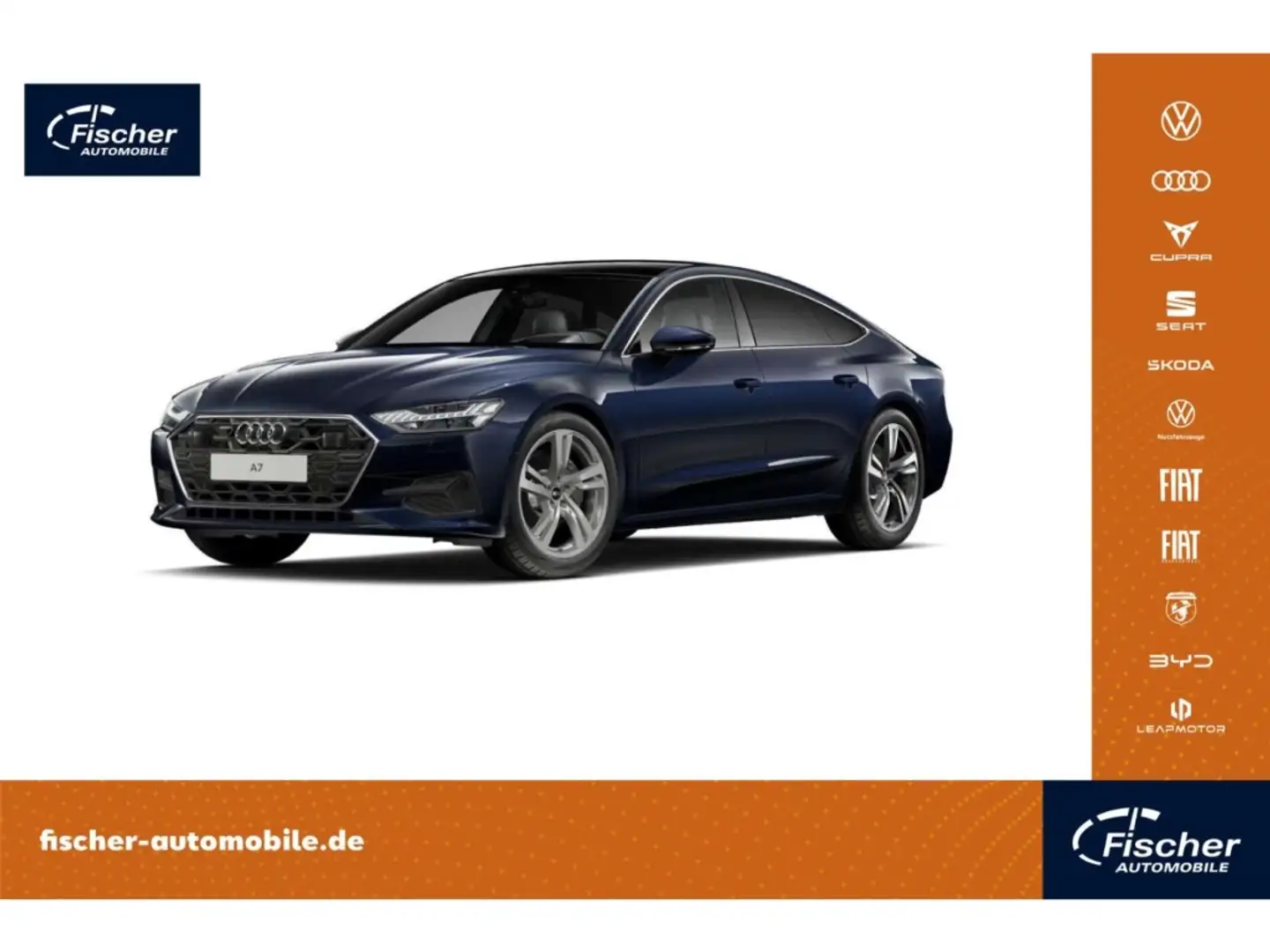 Audi A7 Sportback 45 TDI quattro Blau - 1