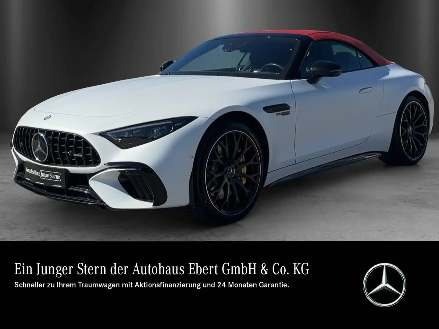 Mercedes-Benz SL 63 AMG Prem+ BurmeHighEnd AERO Perf.Sitz LIFT Beyaz - 1