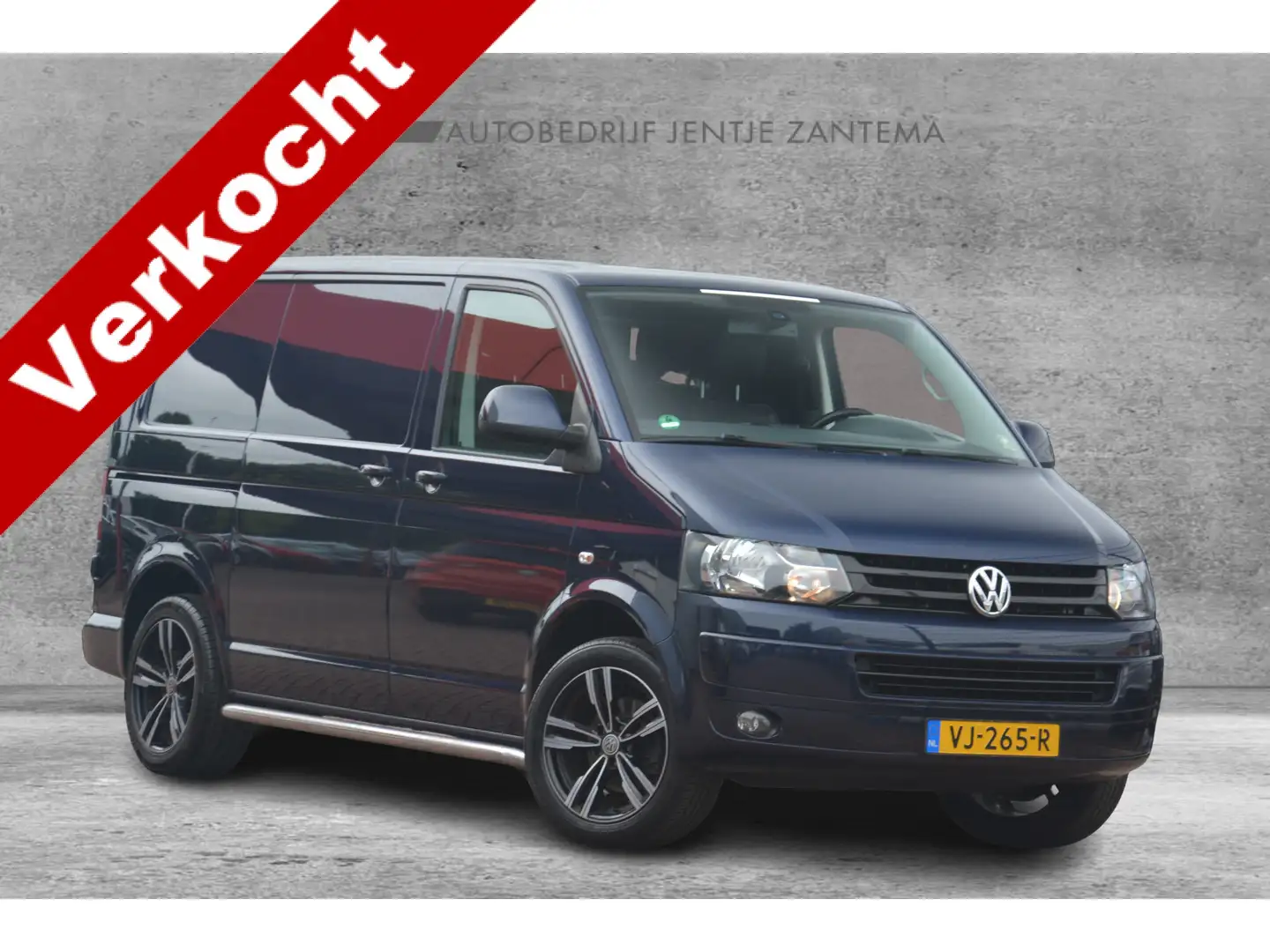 Volkswagen T5 Transporter 2.0 TDI L1H1 DC Trendline | Navigatie | Cruise-con Bleu - 1