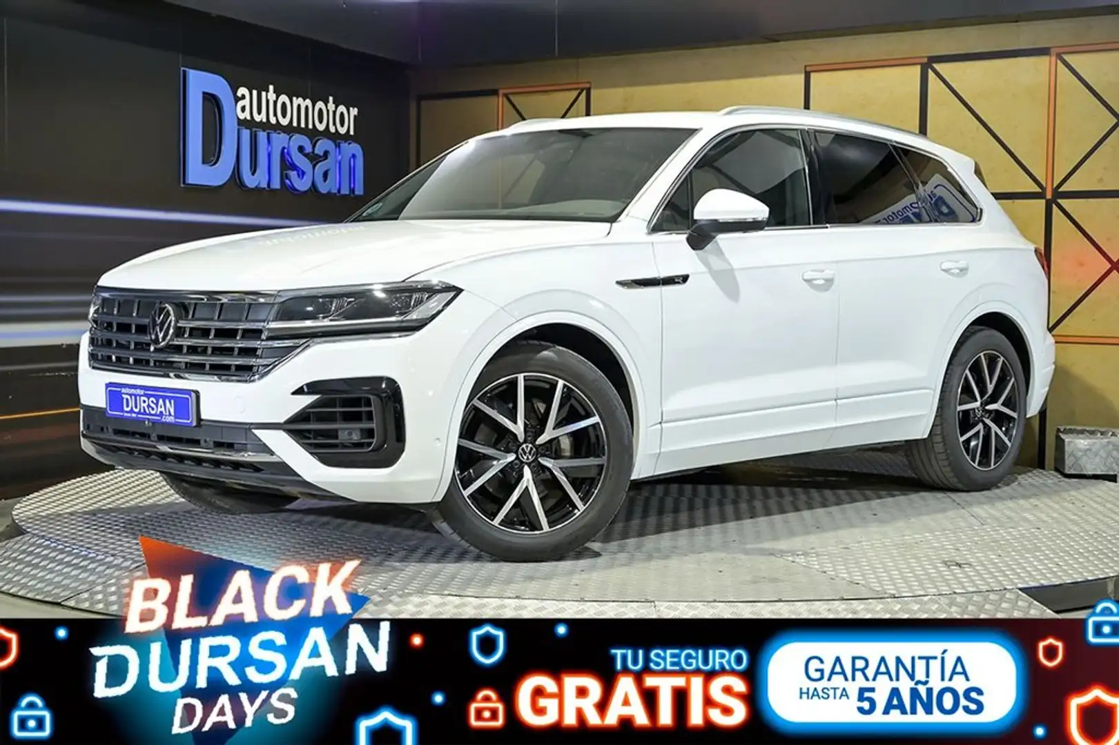 Volkswagen Touareg Prem Eleg 3.0 V6 TDI 210kW Tip 4M Blanc - 1