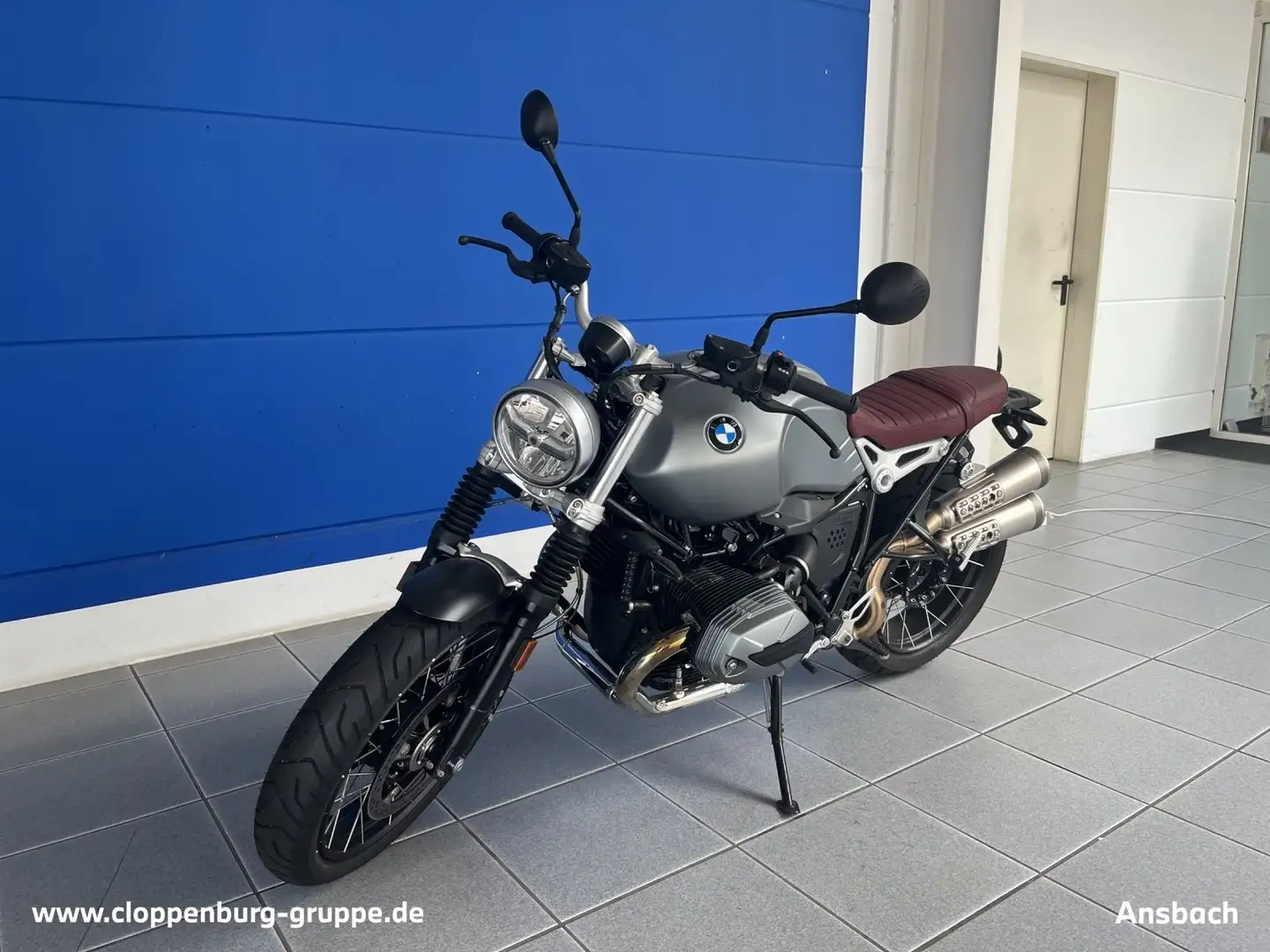 BMW R nineT Scrambler Сірий - 1