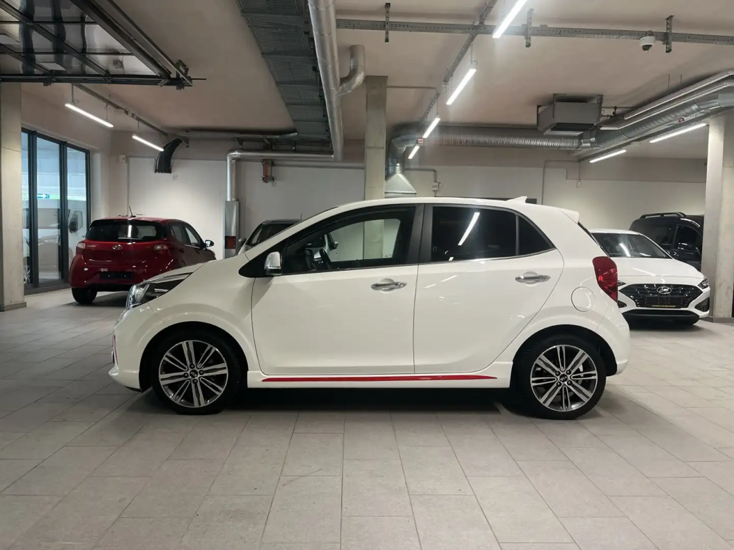 Kia Picanto GT-Line Klima Navi Leder Rückfahrkamera Weiß - 2