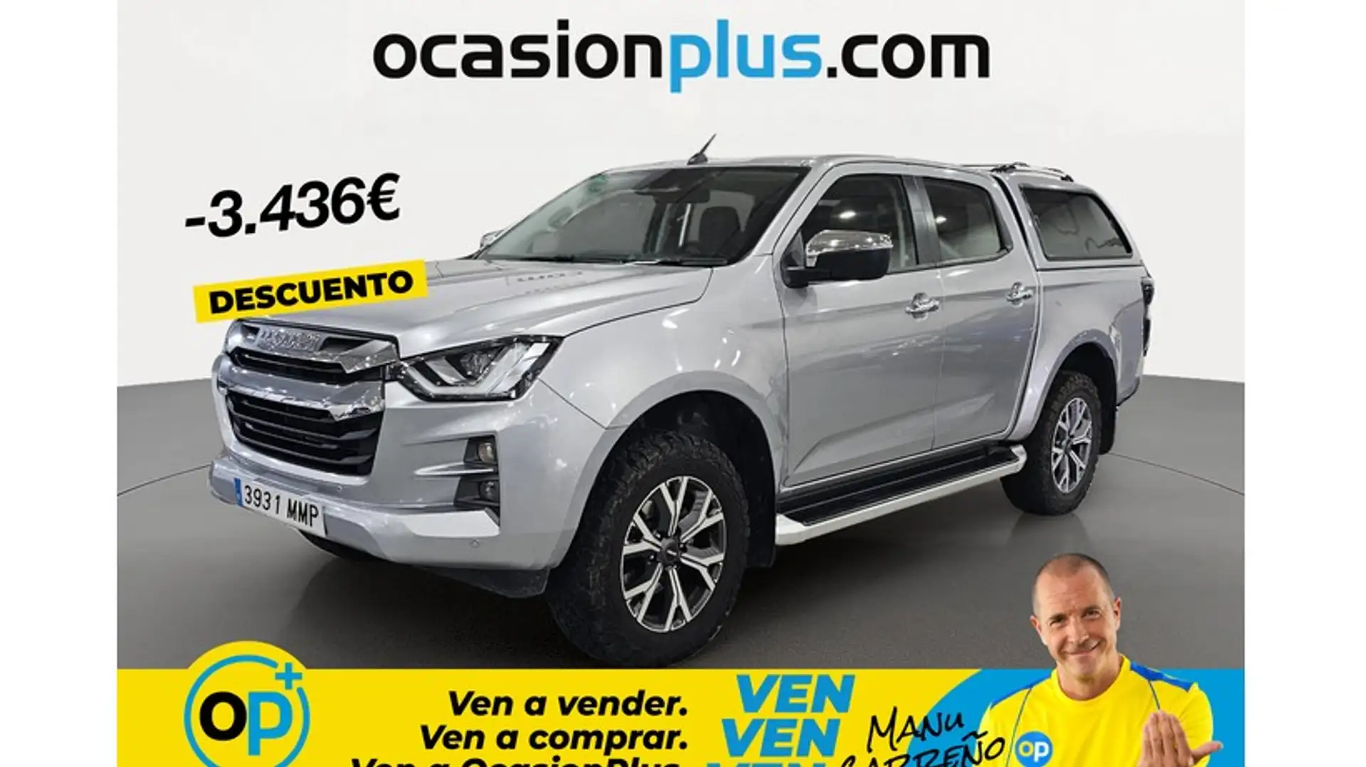 Isuzu D-Max Crew 1.9 N60 FF 4x4 Aut. Plateado - 1