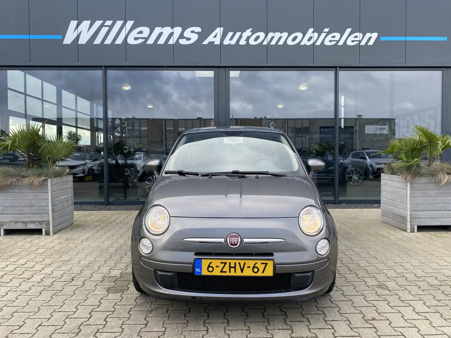 Fiat 500 1.0 TwinAir Pop Airco & LM Gris - 2