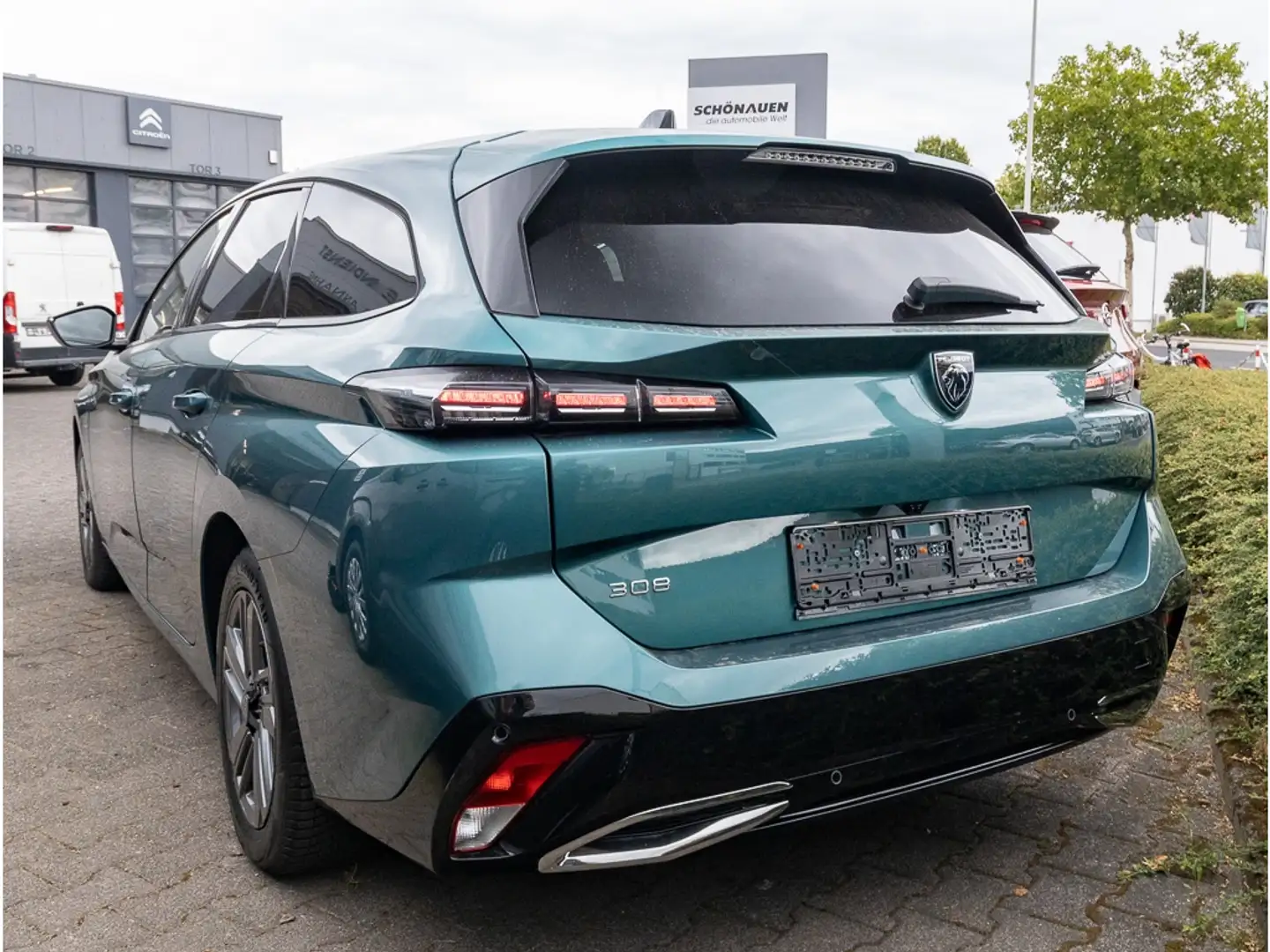 Peugeot 308 ALLURE PT 130 ++S/LHZ+NAVi+CARPLAY+AHK+ALLW++ Blau - 2