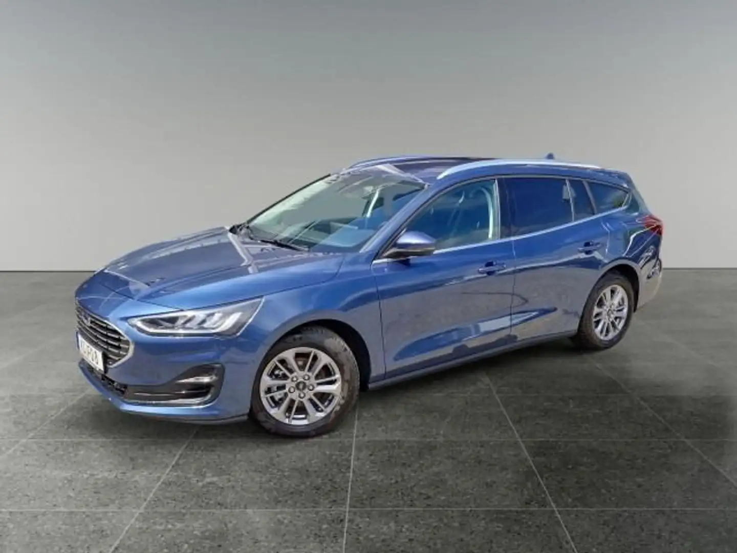Ford Focus 1.0 EcoBoost Titanium S/S Blau - 1