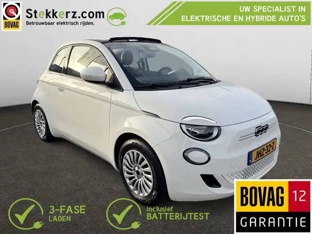 Fiat 500C 42 kWh | All-in prijs incl. 12 mnd BOVAG | Cabrio