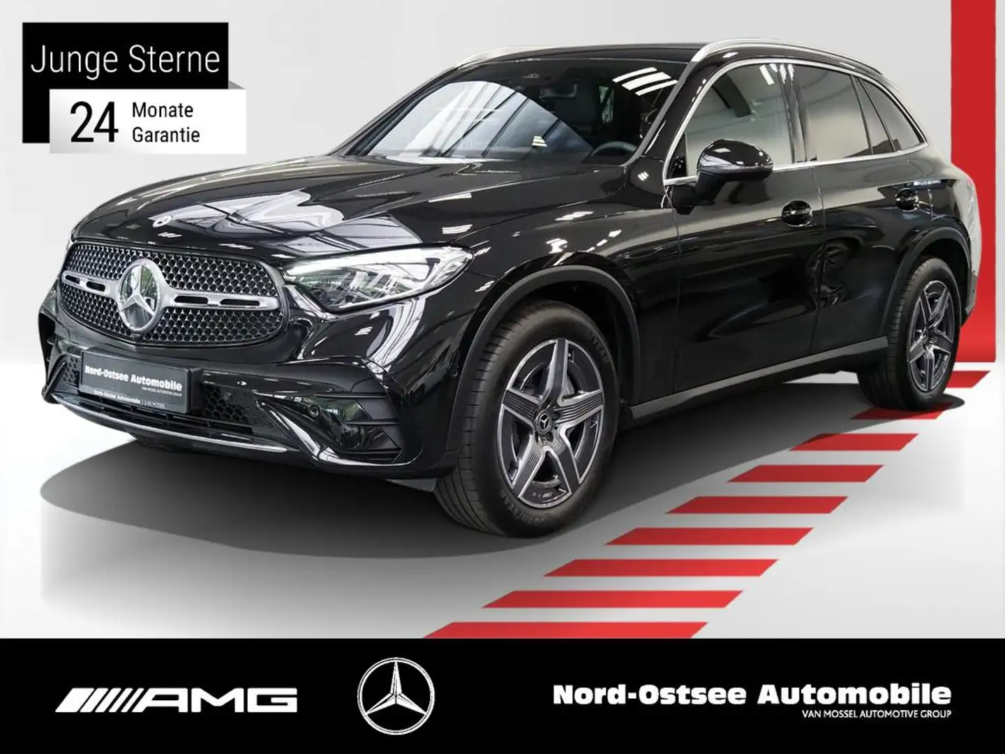 Mercedes-Benz GLC 300 d 4M AMG KAMERA DISTRONIC KEYLESS LED Noir - 1