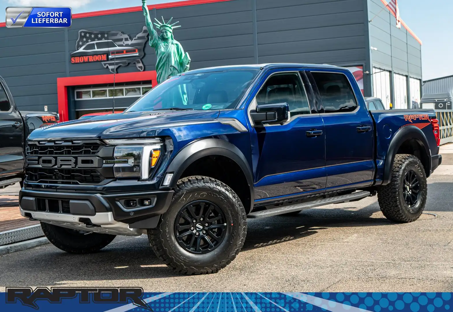 Ford F 150 Raptor MY25,3,5l,Navi,Pano,360°,LPG Blau - 1