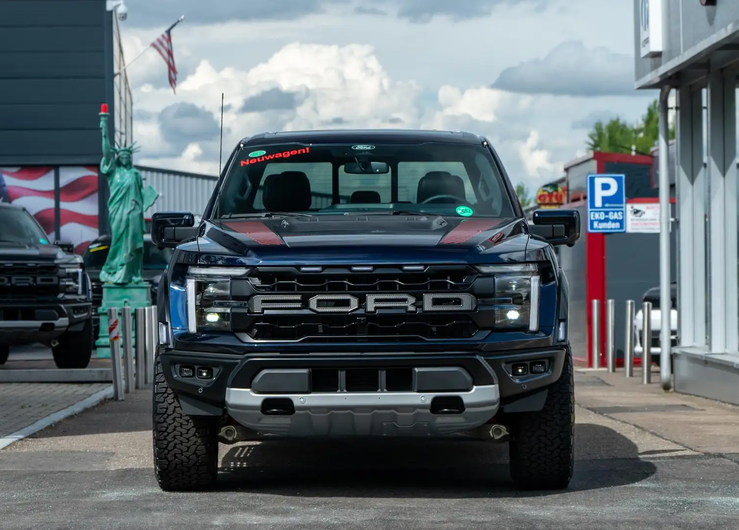 Ford F 150 Raptor MY25,3,5l,Navi,Pano,360°,LPG Blau - 2