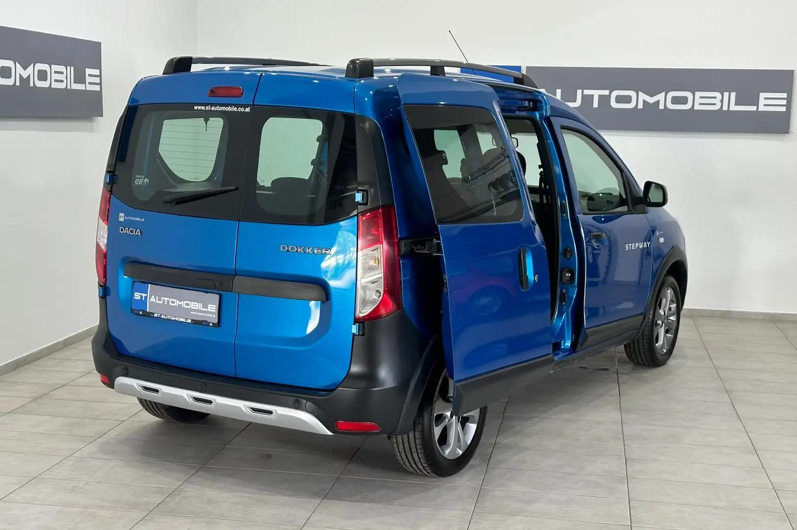 Dacia Dokker Stepway //1.BESITZ // NAVI // SITZHEIZUNG// PDC Blau - 2