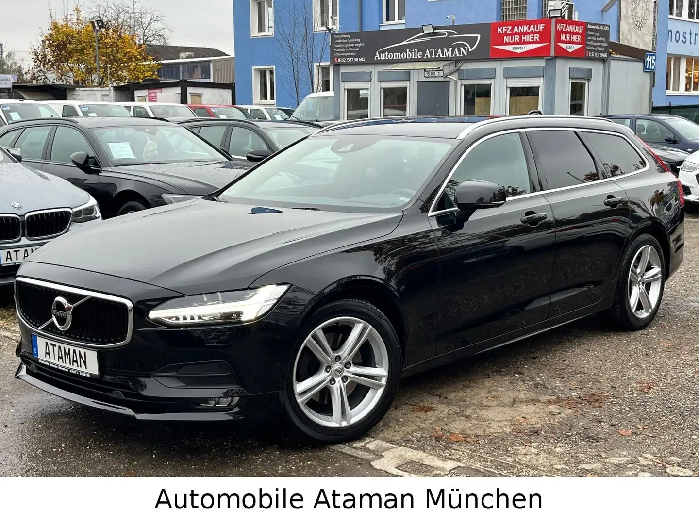 Volvo V90 Kombi Momentum Pro, Leder / Navi / LED / APS Schwarz - 2