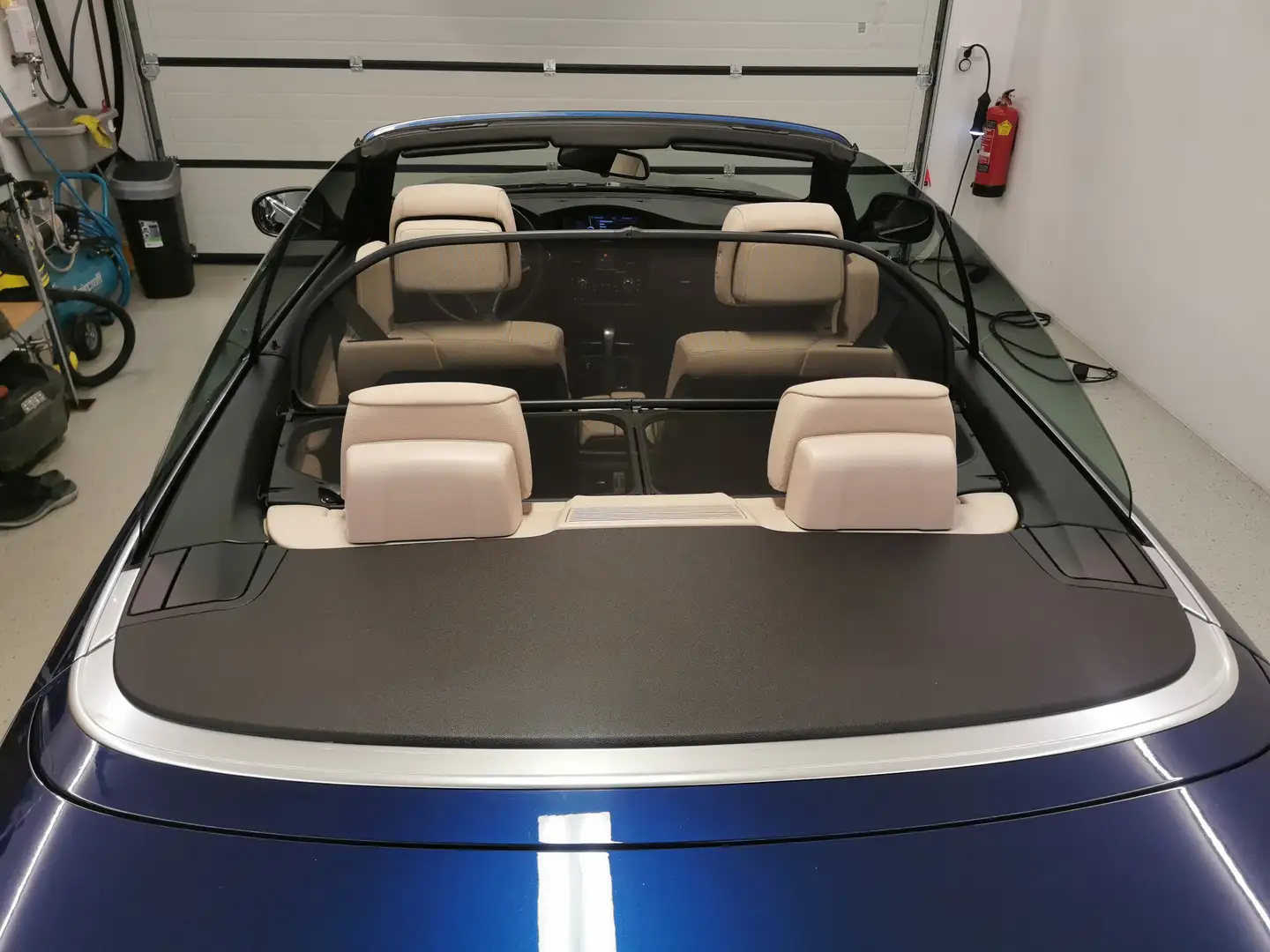 BMW 320 320i Cabrio Österreich-Paket Aut Blau - 2