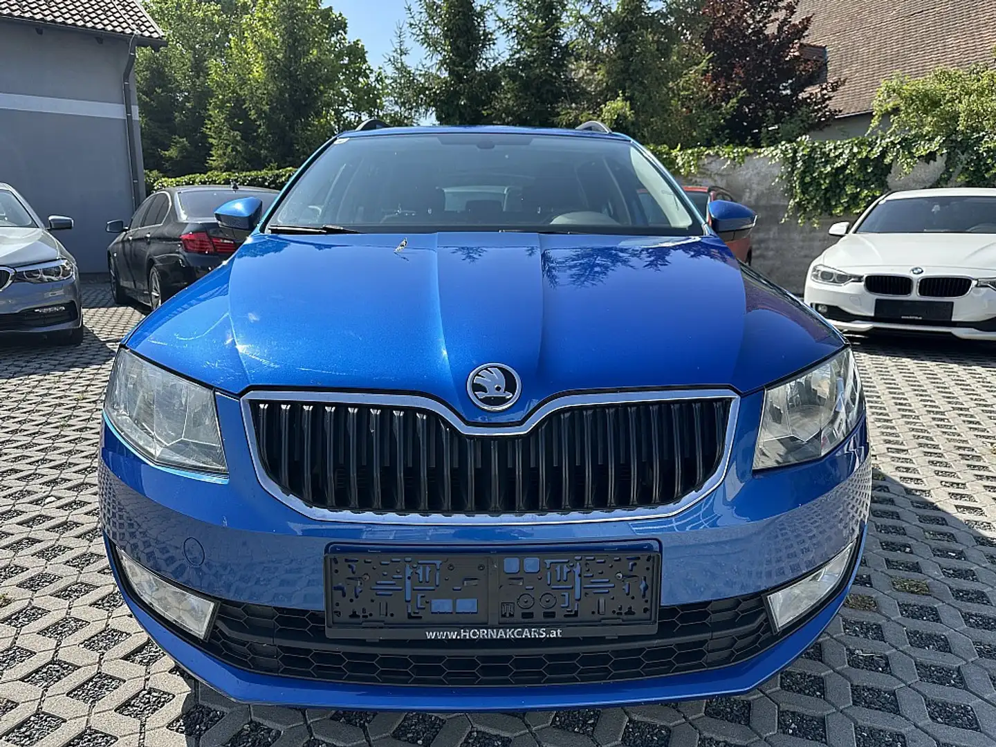 Skoda Octavia Combi 2,0 Ambition TDI Green tec Bleu - 1