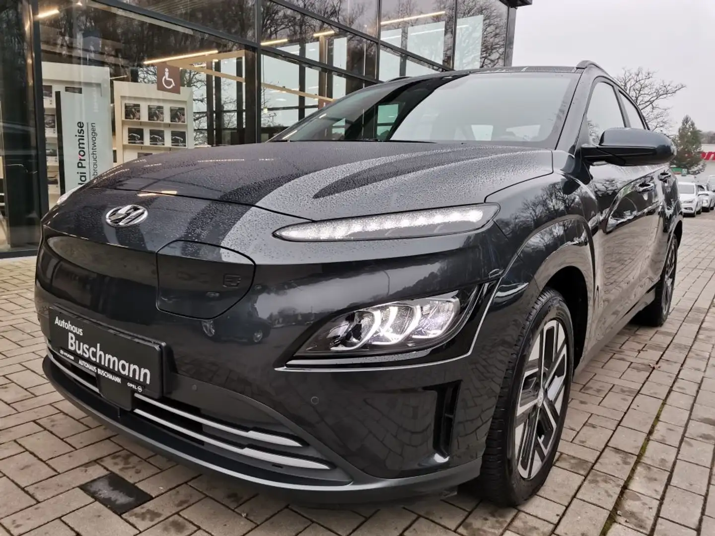 Hyundai KONA EV Trend +3-PHASIG+ASSISTENZ+NAVIPAKET+ Grey - 1