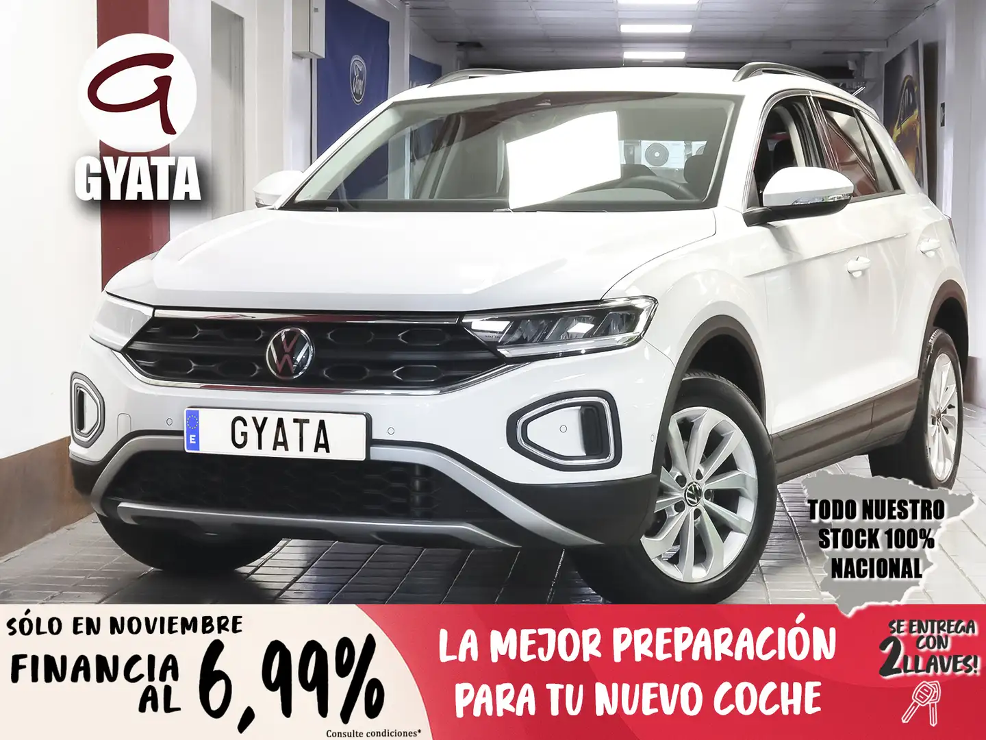 Volkswagen T-Roc 2.0TDI Life 85kW Blanc - 1