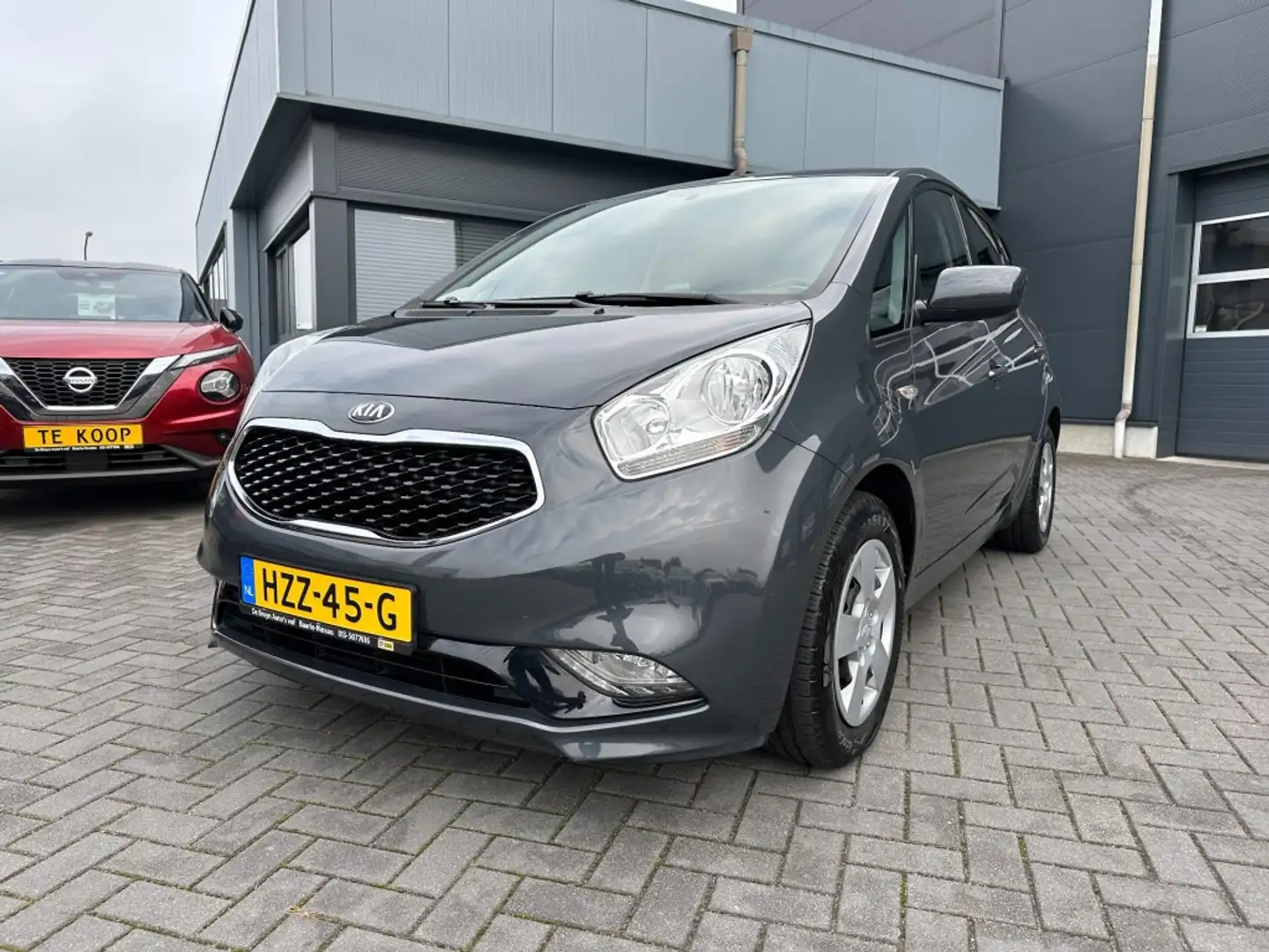 Kia Venga 1.6 CVVT Aut. Edition Navi Camera stoelverwarming Gris - 1