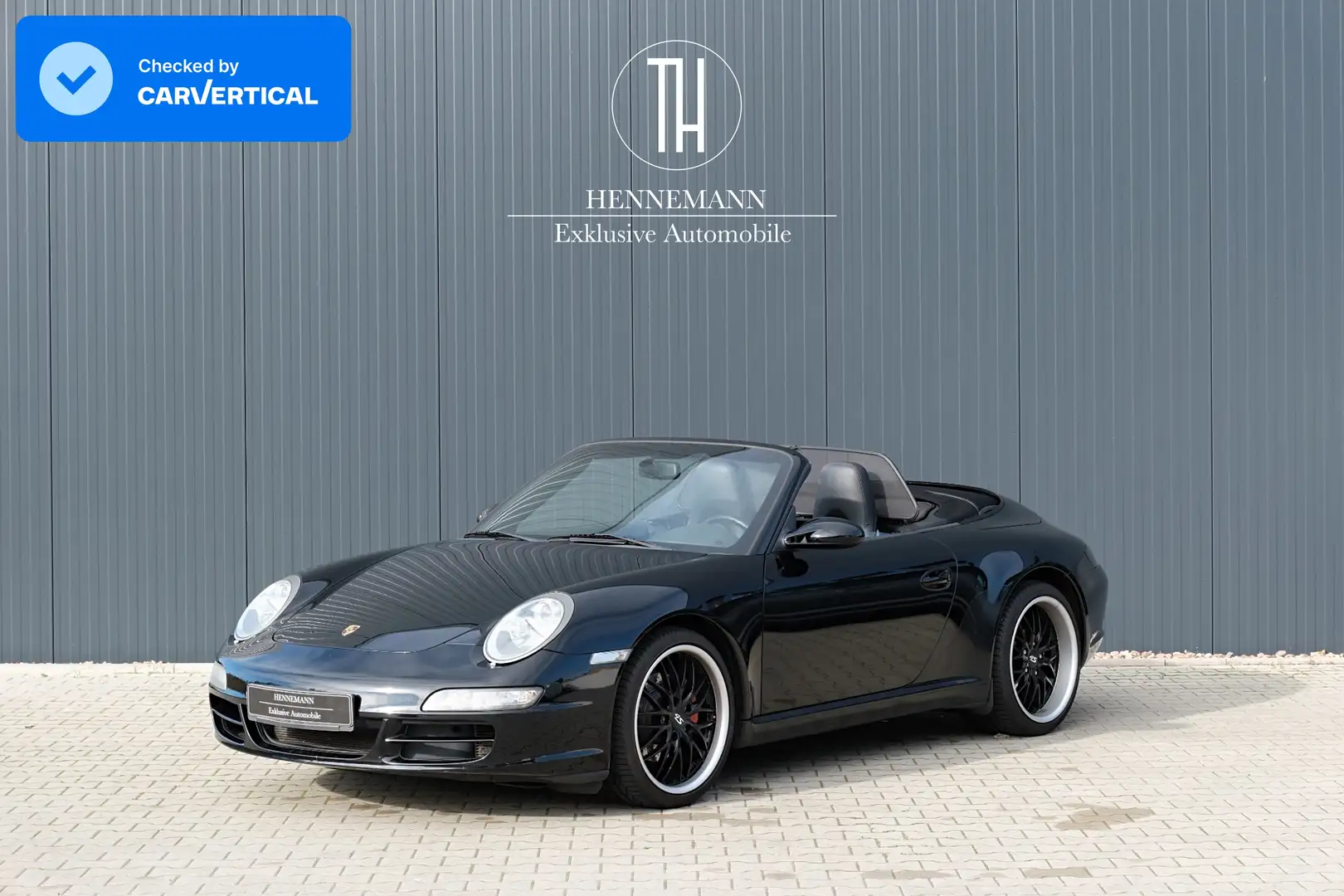 Porsche 997 911/997 Carrera Cabrio*Aut.*BOSE*Bi-Xenon*Leder* Schwarz - 1