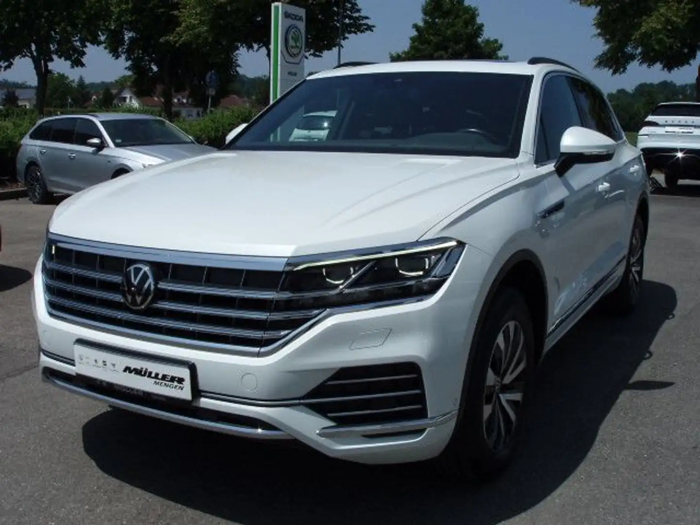 Volkswagen Touareg Elegance 3,0 TDI DSG 4Motion AHK/MATRIX/ Blanc - 2