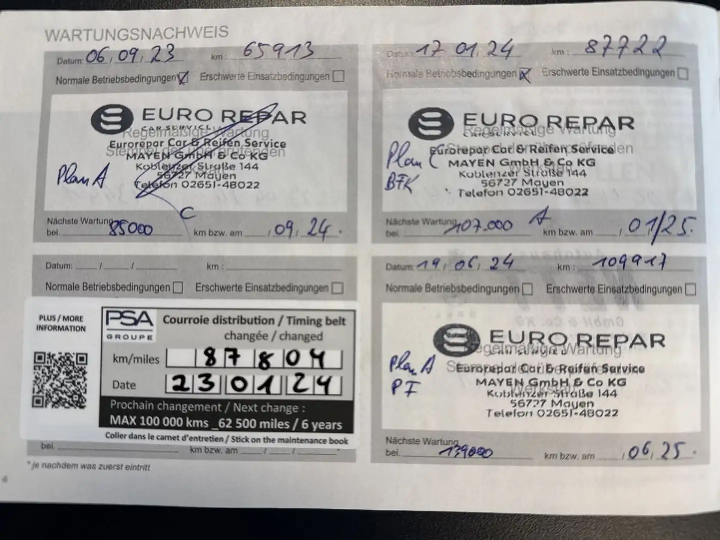 Citroen Berlingo Berlingo+MPV+M+PureTech+110+FEEL Schwarz - 1