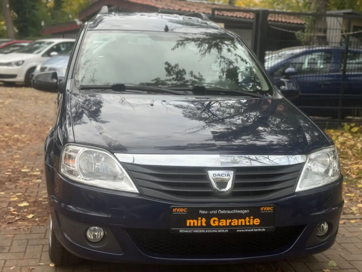 Dacia Logan MCV 1.6 16V 105 Lauréate 7 Sitzer,1.Hand Blau - 2