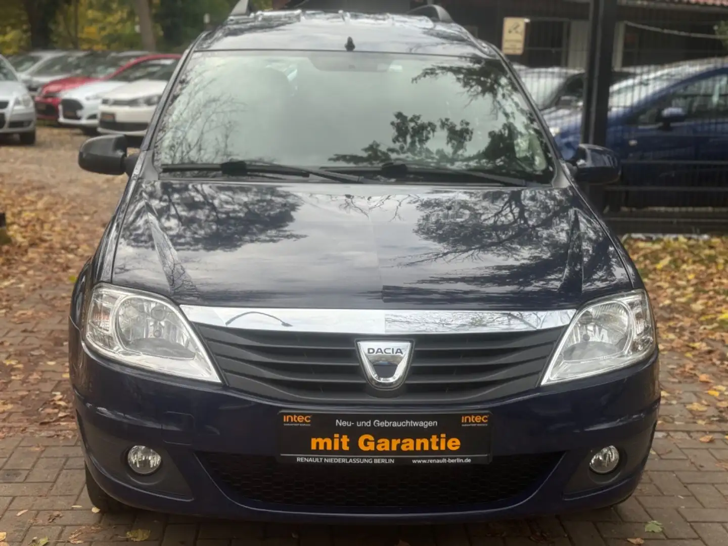 Dacia Logan MCV 1.6 16V 105 Lauréate 7 Sitzer,1.Hand Blau - 1