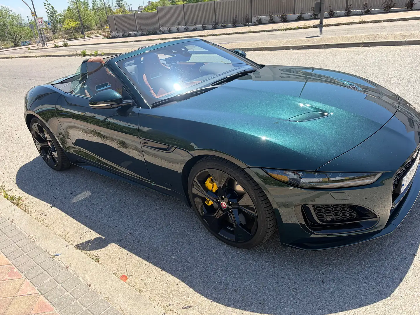 Jaguar F-Type F-Type Convertible 5.0 V8 75 Aut. 450 75 Verde - 2