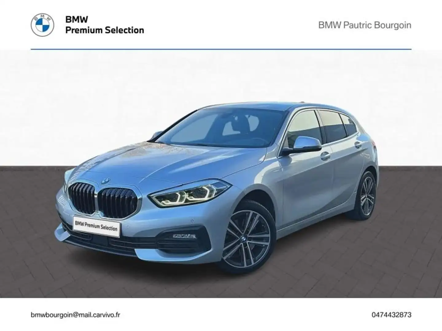 BMW 116 116dA 116ch Business Design DKG7 Argent - 1