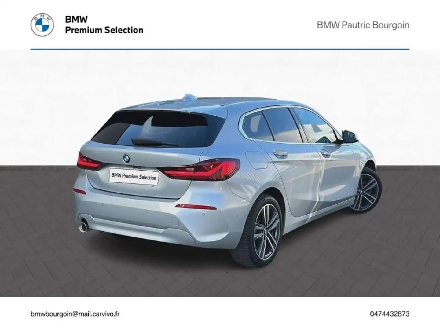 BMW 116 116dA 116ch Business Design DKG7 Argent - 2
