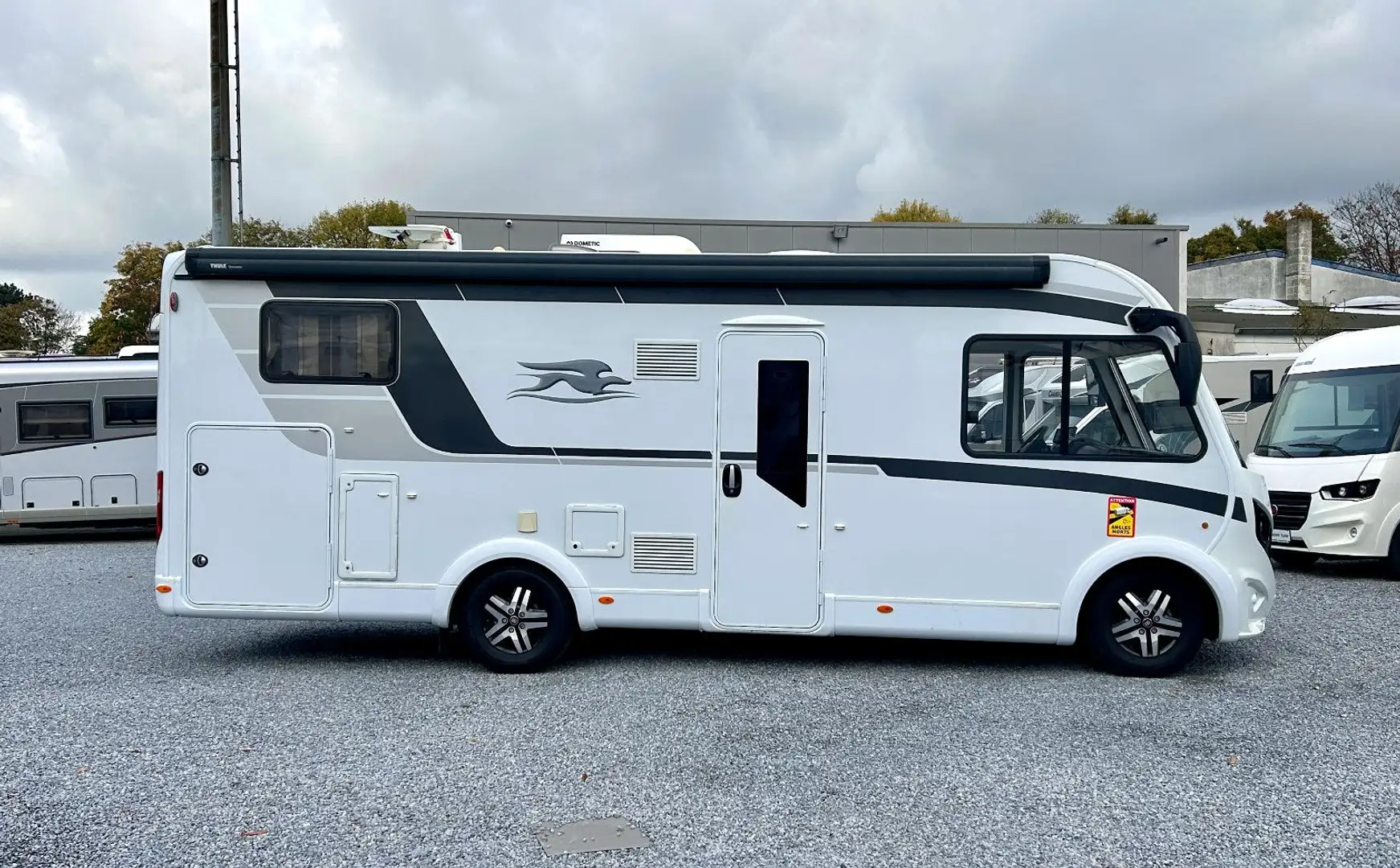 Laika Kosmo 909 *Einzelbetten-Hubbett-Automatik* Weiß - 2