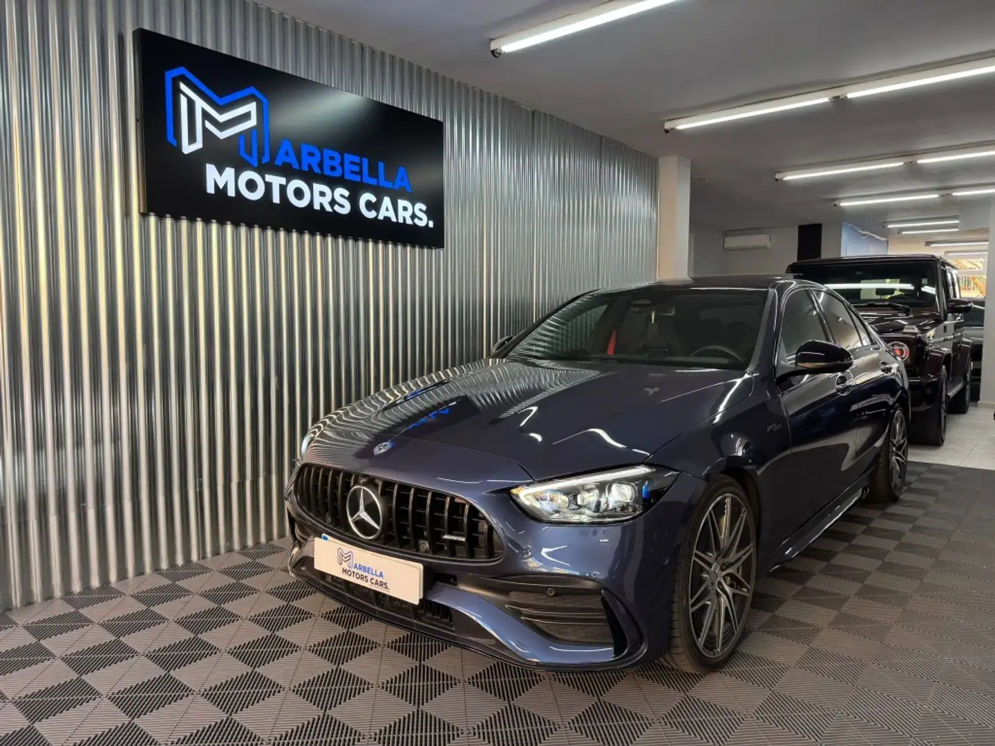 Mercedes-Benz C 43 AMG 4Matic Aut. Bleu - 1
