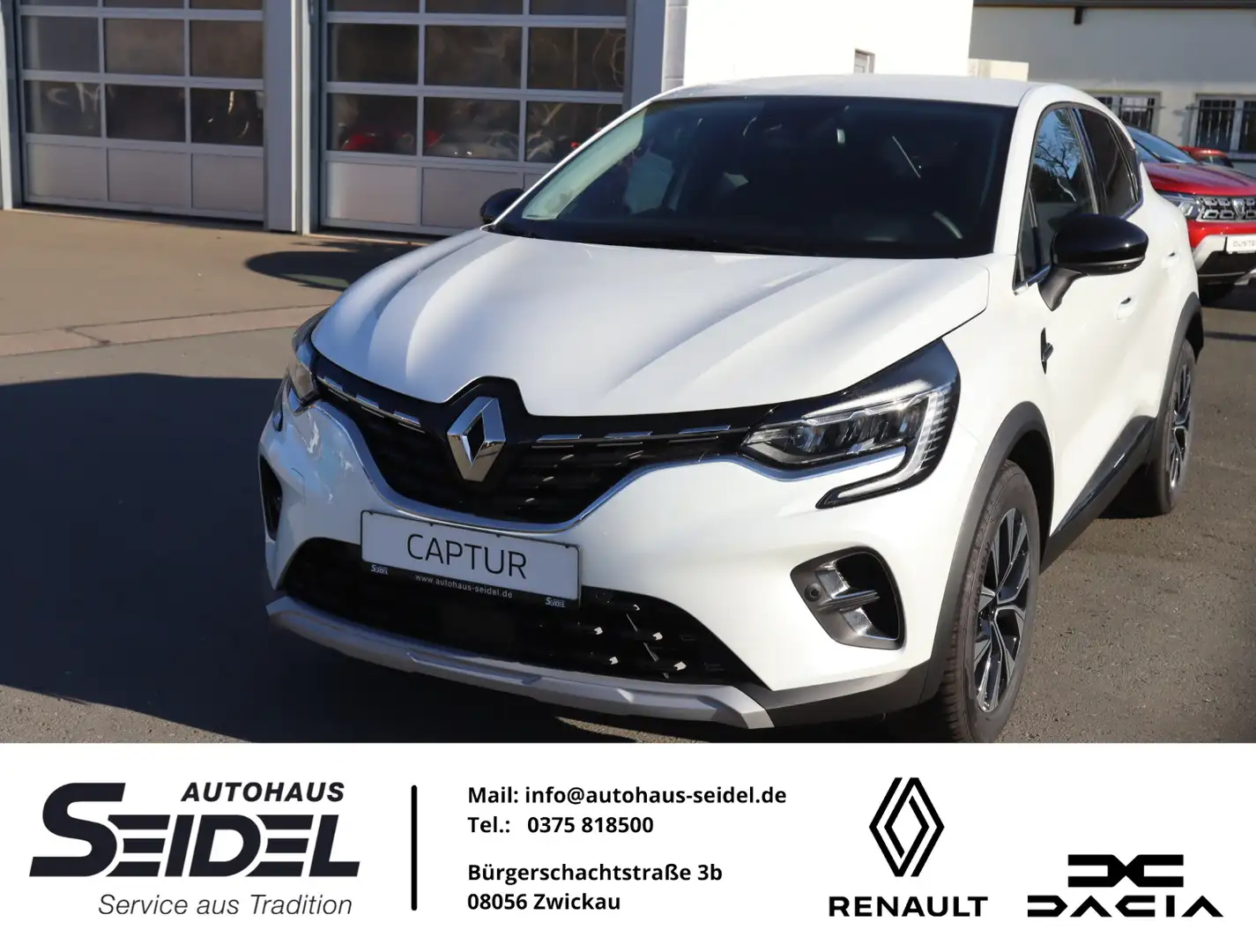Renault Captur TECHNO TCe 140 Allwetterreifen Weiß - 1