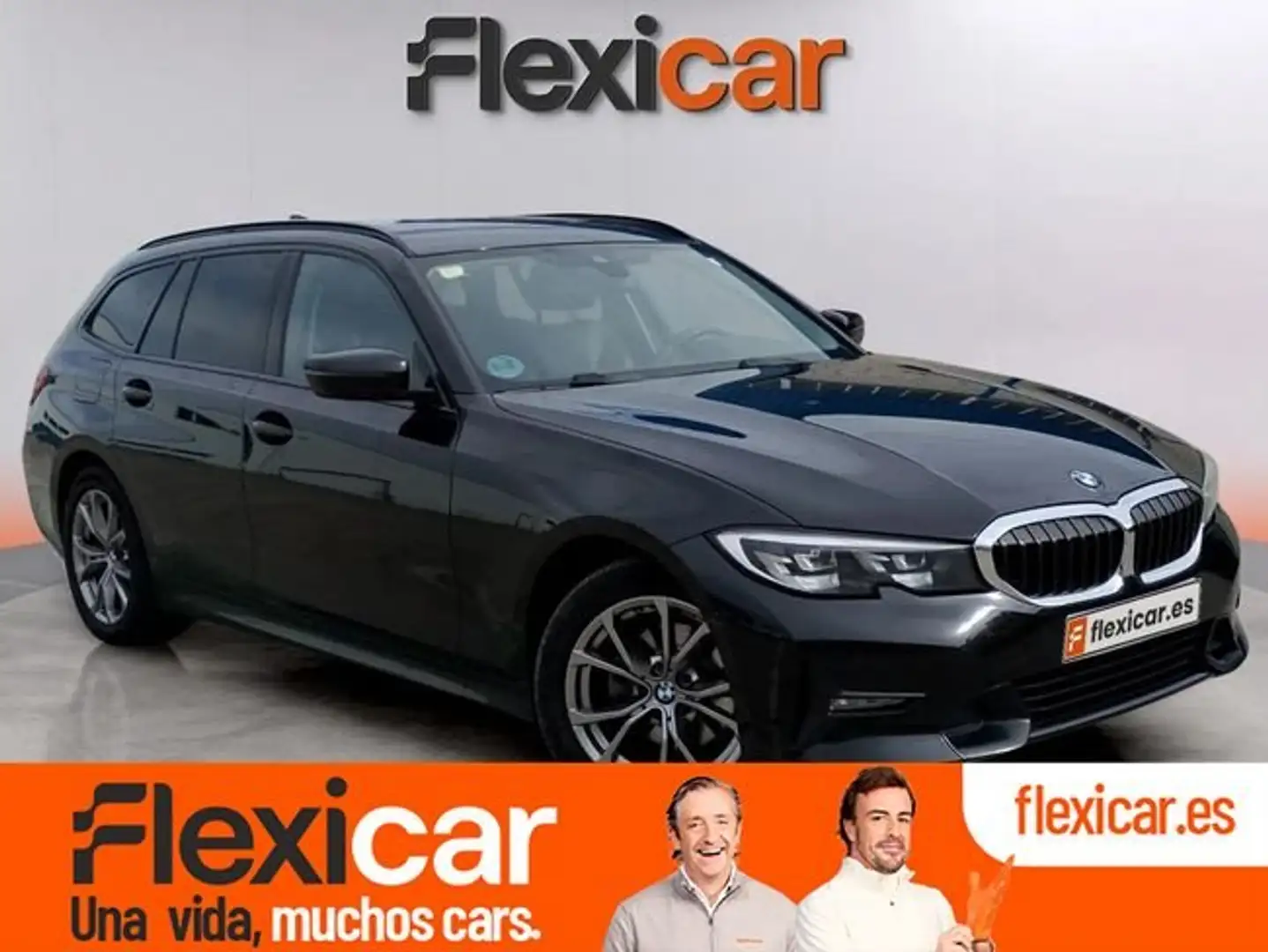 BMW 320 320dA Negro - 1