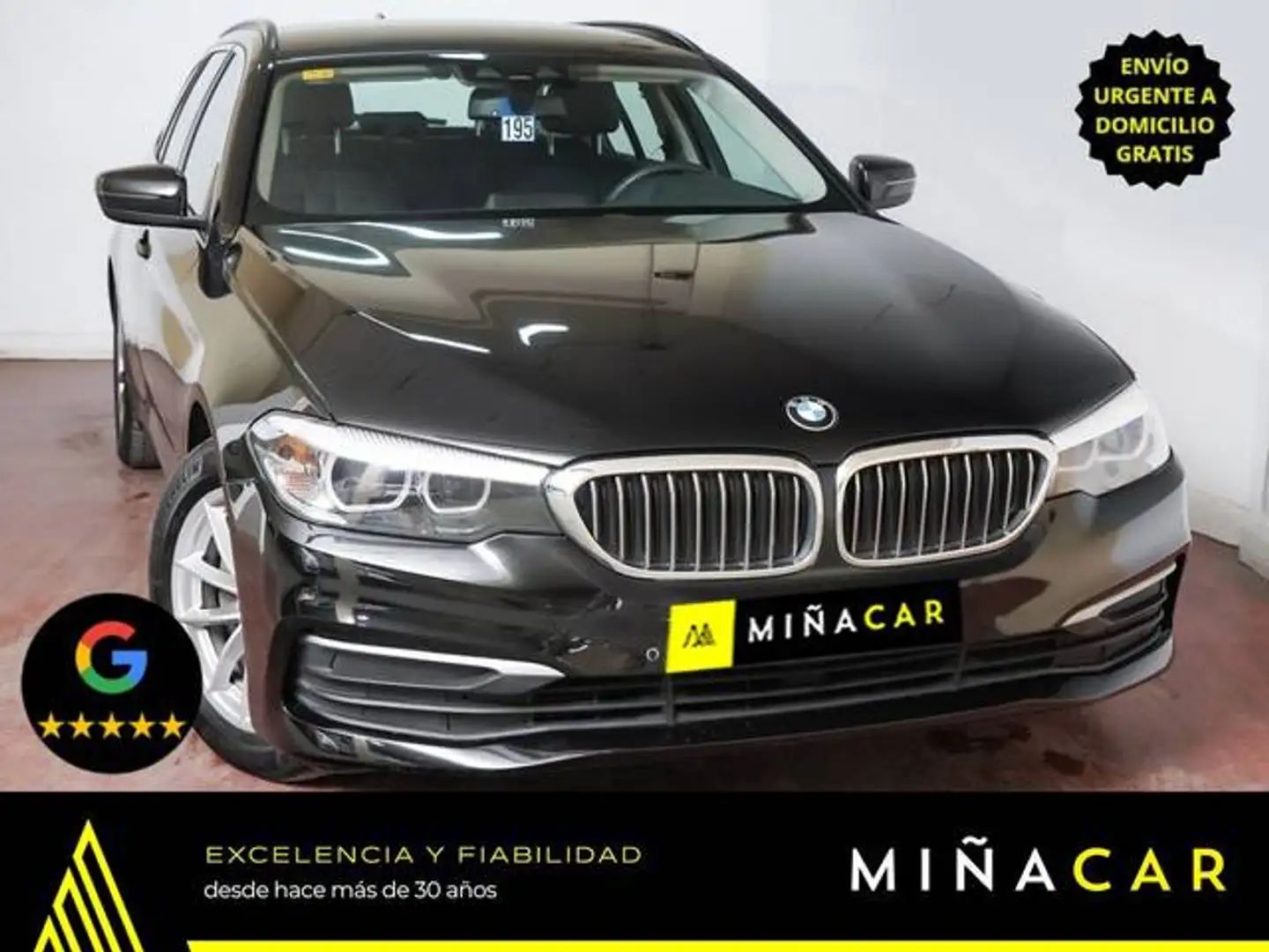 BMW 520 520dA Touring Negro - 1