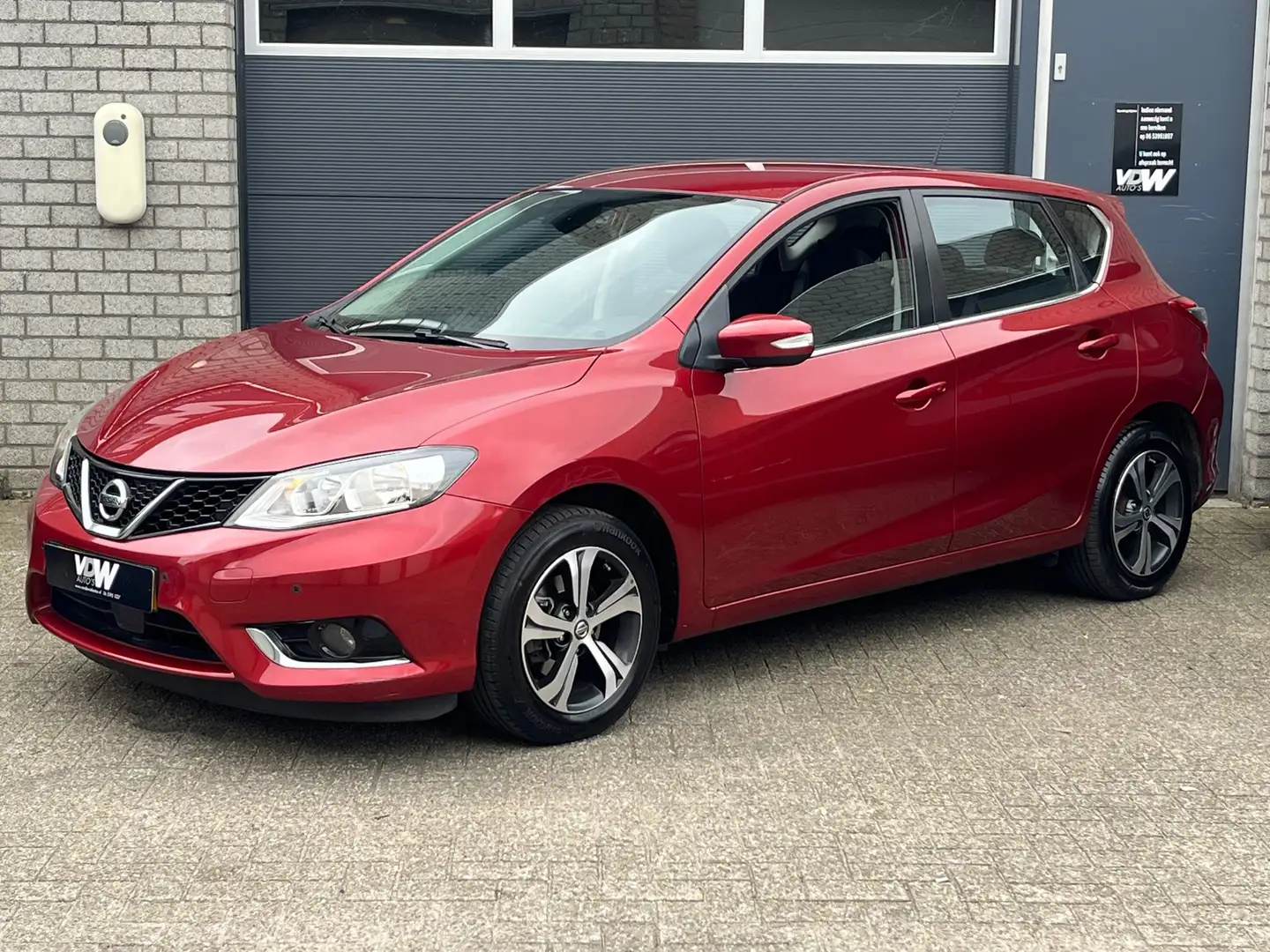 Nissan Pulsar 1.2 DIG-T Acenta NL auto dealer onderh Červená - 2