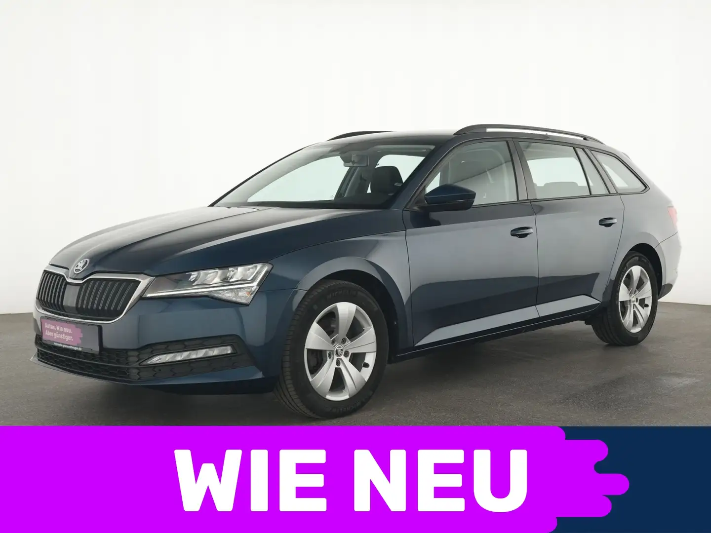Skoda Superb Navigation|PDC|SHZ|Tempo|Apple CarPlay Blau - 1