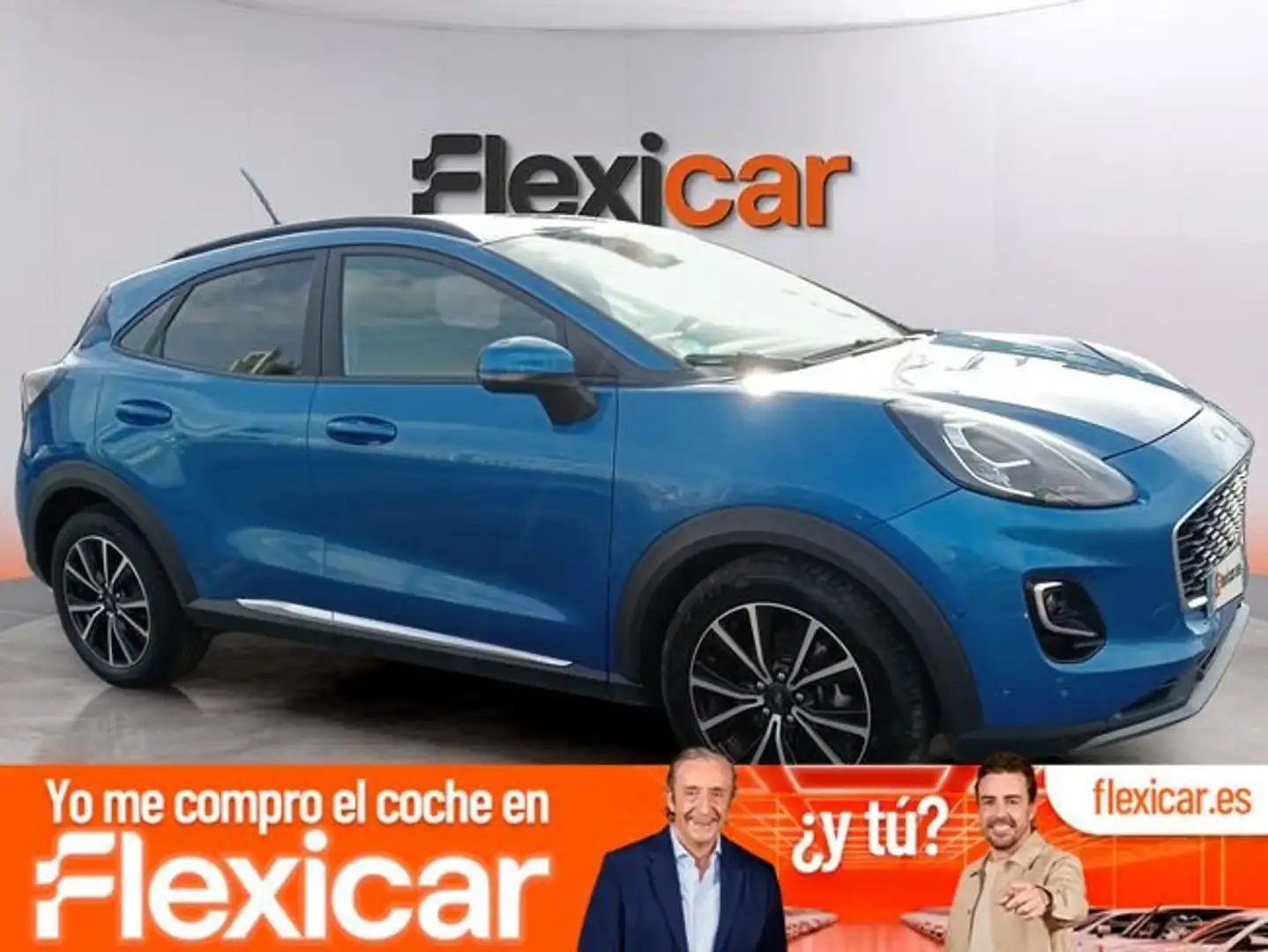 Ford Puma 1.0 EcoBoost 125cv Titanium Des MHEV Aut Azul - 1
