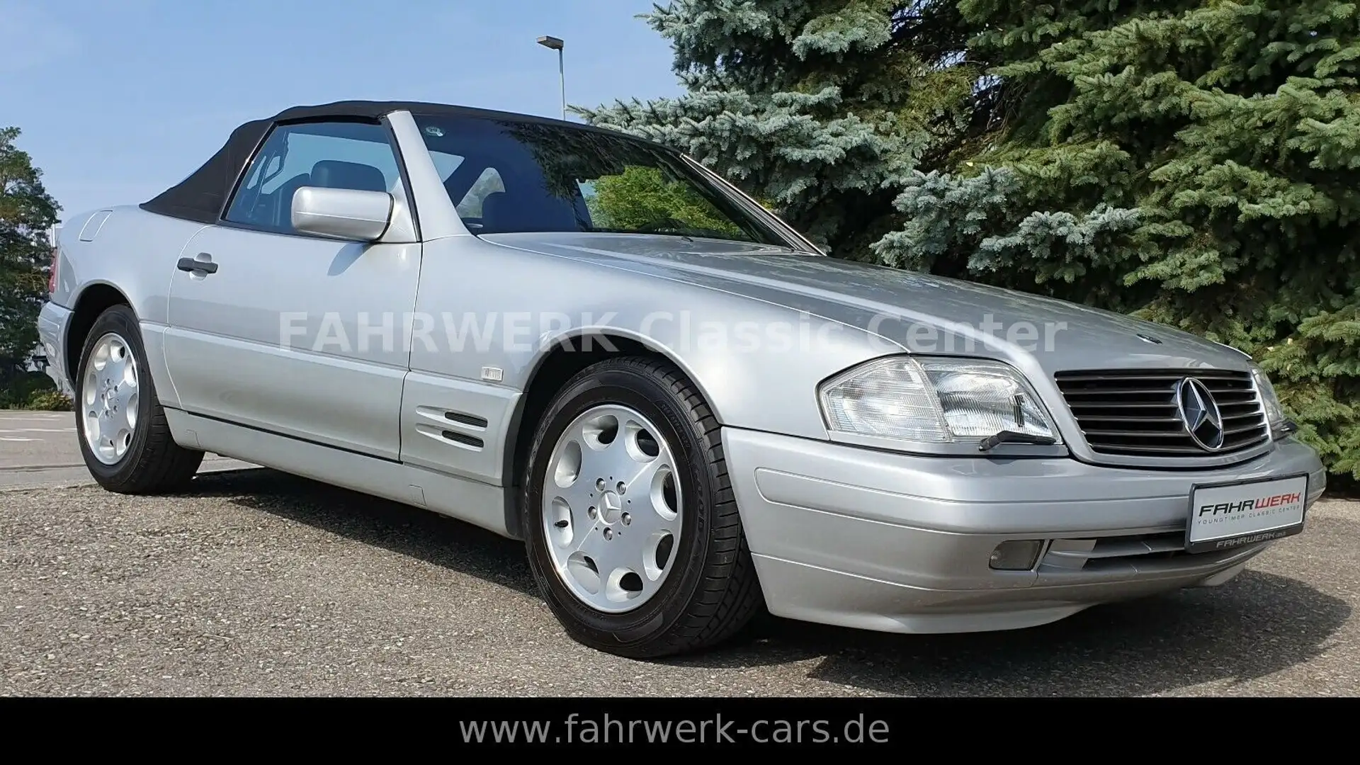 Mercedes-Benz SL 320 SL320, 46tkm, Premiumfzg., www.fahrwerk-cars.de Silber - 1